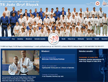 Tablet Screenshot of judo.slupsk.eu